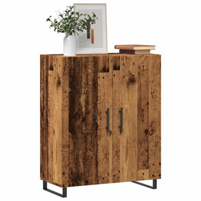 Vidaxl Sideboard Old Wood 69.5X34X90 Cm Engineered Wood from B&Q