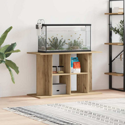 Vidaxl (Artisan Oak, 100 X 40 X 60 Cm) Aquarium Stand Fish Tank Stand Cabinet Aquarium Base Engineered Wood - Image 4