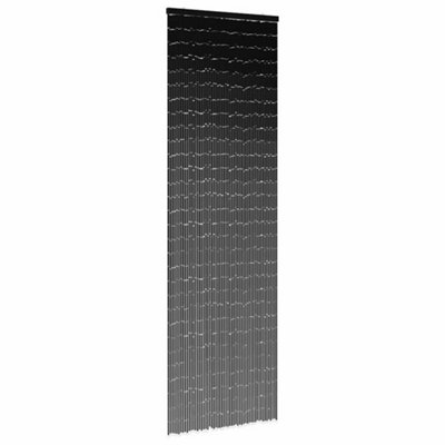 B&Q -  Insect Door Curtain Dark Grey 56X185 Cm Bamboo