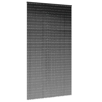 B&Q -  Insect Door Curtain Dark Grey 120X220 Cm Bamboo
