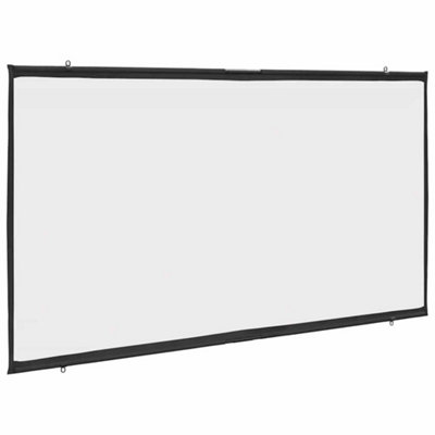Vidaxl Projection Screen Wall-Hanging 90 Inch 16:9 from B&Q