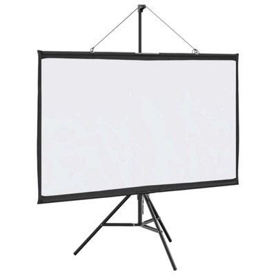 Vidaxl Projection Screen With Tripod 72 Inch 16:9 from B&Q