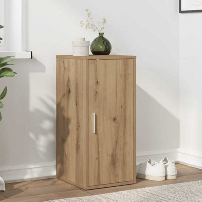 Vidaxl Shoe Cabinet Artisan Oak 32X35X70 Cm Engineered Wood from B&Q