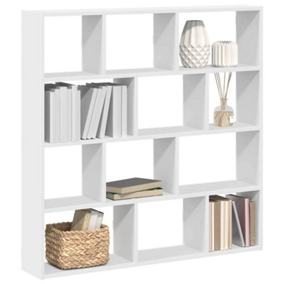 Vidaxl Wall Cube Shelf 12 Compartments White Engineered Wood from B&Q