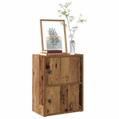 B&Q -  Bookcase Old Wood 40X24X52 Cm Engineered Wood