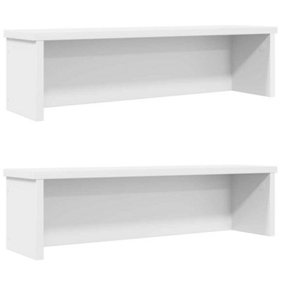 B&Q -  Kitchen Racks Stackable 2 Pcs White 60X15X16 Cm