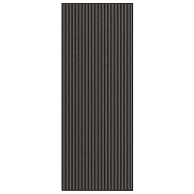 Vidaxl Doormat Stripe Black And Grey 115X300 Cm from B&Q