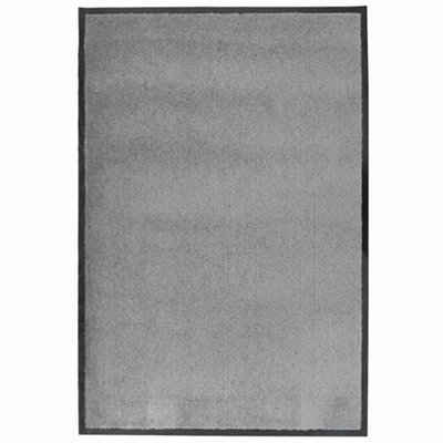 Vidaxl Doormat Grey 60X90 Cm Pp from B&Q