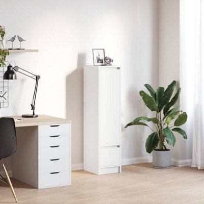 Vidaxl White Highboard 29.5X34x119.5 Cm Engineered Wood Highboards