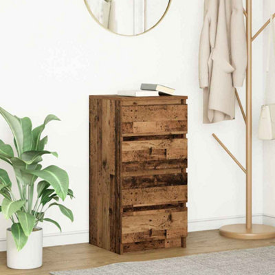 Vidaxl Sideboard Old Wood 37.5X35X76 Cm Engineered Wood from B&Q