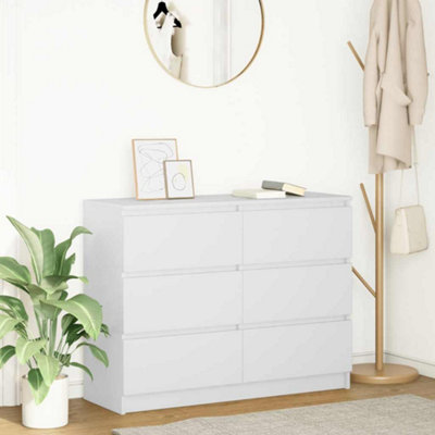 Vidaxl White Sideboard 100X35x76 Cm Engineered Wood Sideboards