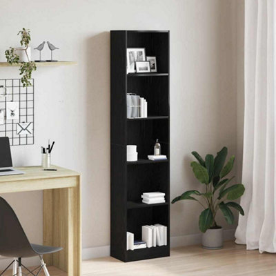 Vidaxl (176 Cm/ 40 Cm) Book Cabinet Display Rack Bookshelf Storage Shelf Rack Engineered Wood - Image 3