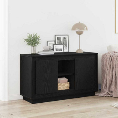 Vidaxl Sideboard Black Oak 102 X 35 X 60 Cm Engineered Wood - Image 3