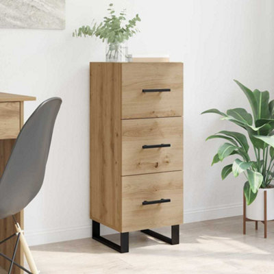 Walplus Sideboard With Drawer Artisan Oak 34.5 X 34 X 90 Cm from B&Q