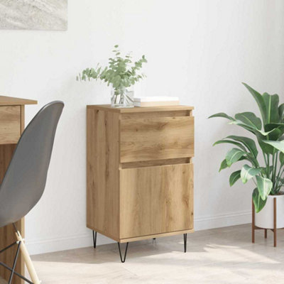 Walplus Sideboard Artisan Oak 35 X 40 X 70 Cm Engineered Wood
