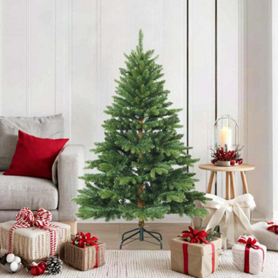 Vidaxl Artificial Hinged Christmas Tree Green 150 Cm PvcPe And Steel from B&Q