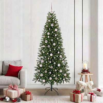 Vidaxl Artificial Christmas Tree With 300 Leds Green 210 Cm Pe And Pvc from B&Q