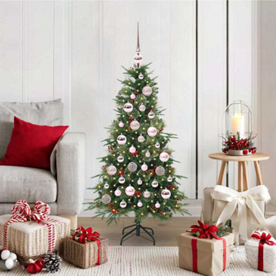 Vidaxl Artificial Hinged Christmas Tree Green 120 Cm Pe And Pvc from B&Q