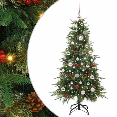 Vidaxl Artificial Hinged Christmas Tree Green 150 Cm Pe And Pvc from B&Q