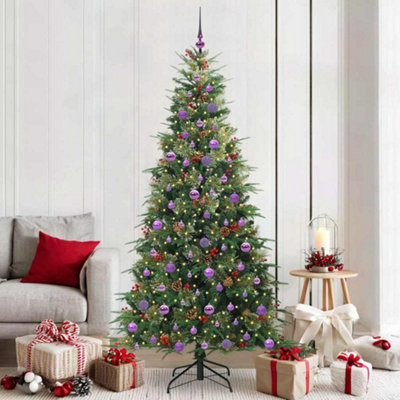 Vidaxl Artificial Hinged Christmas Tree Green 210 Cm Pe And Pvc from B&Q