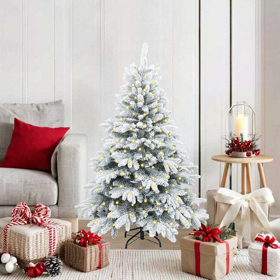 Vidaxl Green Artificial Christmas Tree With 150 Leds 120 Cm Pe And Pvc