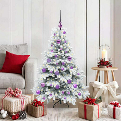 Vidaxl Green Artificial Christmas Tree With 150 Leds 120 Cm Pe And Pvc