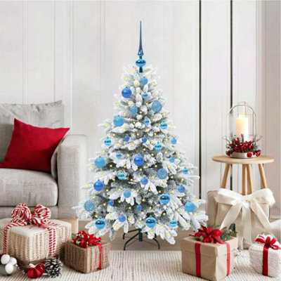 Vidaxl Green Artificial Christmas Tree With 150 Leds 120 Cm Pe And Pvc