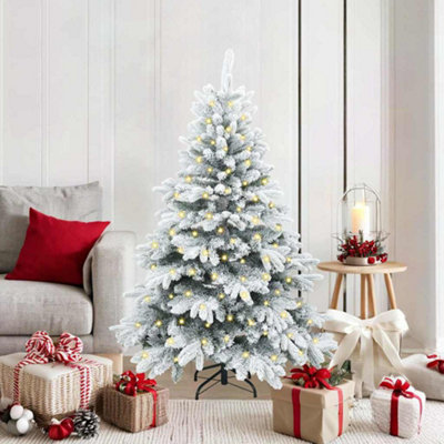 Vidaxl Green Artificial Christmas Tree With 150 Leds 150 Cm Pe And Pvc