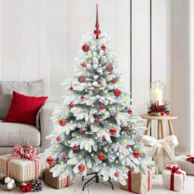 Vidaxl Green Artificial Christmas Tree With 150 Leds 150 Cm Pe And Pvc