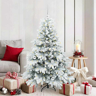 Vidaxl Green Artificial Christmas Tree With 150 Leds 150 Cm Pe And Pvc
