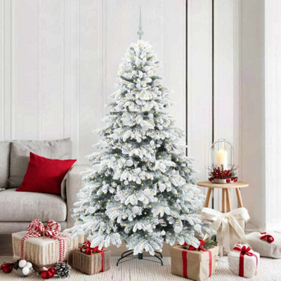 Vidaxl Green Artificial Christmas Tree With 300 Leds 180 Cm Pe And Pvc