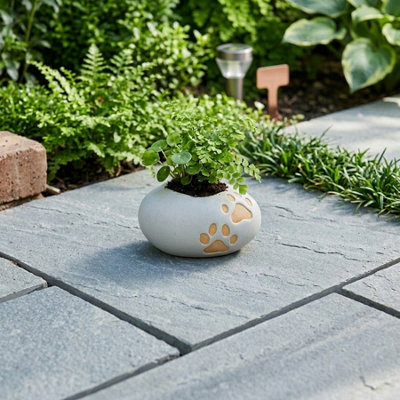  - Relica Mini Paw Print Planter Pot