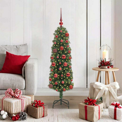 Vidaxl Artificial Christmas Tree With 150 Leds With Stand Green 120 Cm