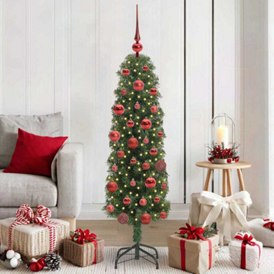 Vidaxl Green Artificial Christmas Tree With 150 Leds With Stand 150 Cm
