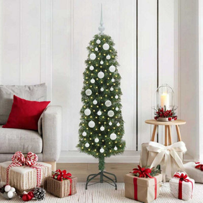 Vidaxl Green Artificial Christmas Tree With 150 Leds With Stand 150 Cm