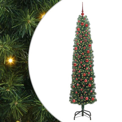 Vidaxl Green Artificial Christmas Tree With 300 Leds With Stand 180 Cm