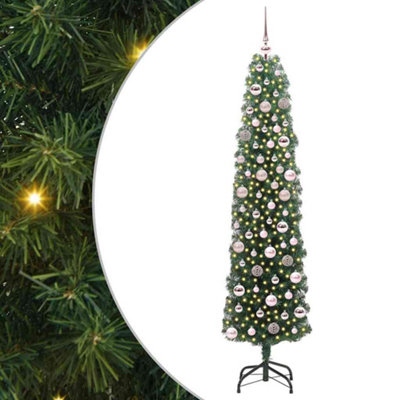 Vidaxl Artificial Christmas Tree With 300 Leds With Stand Green 180 Cm from B&Q