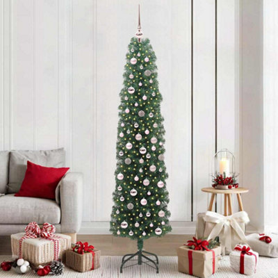 Vidaxl Green Artificial Christmas Tree With 300 Leds With Stand 210 Cm