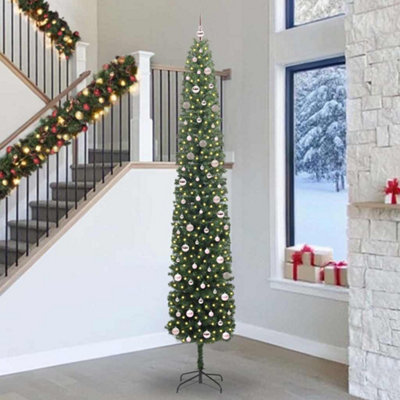 Vidaxl Artificial Christmas Tree With 300 Leds With Stand Green 300 Cm from B&Q