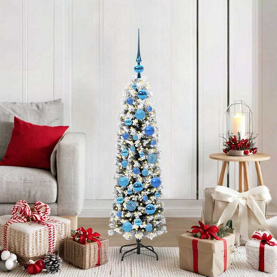 Vidaxl Green Artificial Christmas Tree With 150 Leds With Stand 120 Cm