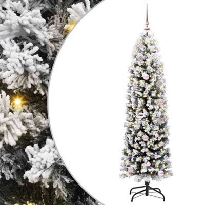 Vidaxl Artificial Christmas Tree With 150 Leds With Stand Green 150 Cm from B&Q