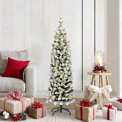 Vidaxl Green Artificial Christmas Tree With 150 Leds With Stand 150 Cm