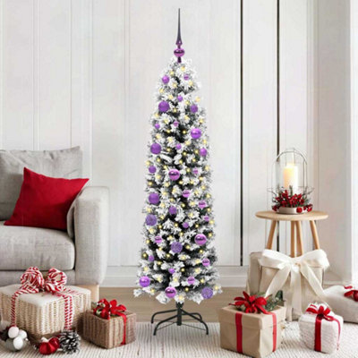 Vidaxl Artificial Christmas Tree With 150 Leds With Stand Green 150 Cm from B&Q