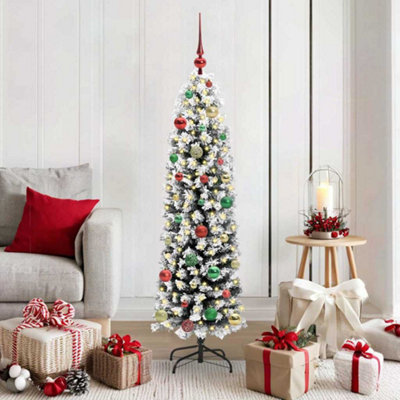 Vidaxl Artificial Christmas Tree With 150 Leds With Stand Green 150 Cm