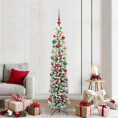 Vidaxl Green Artificial Christmas Tree With 300 Leds With Stand 180 Cm