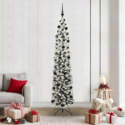 Vidaxl Artificial Christmas Tree With 300 Leds With Stand Green 210 Cm from B&Q