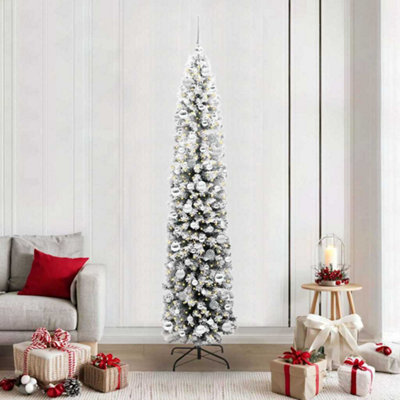Vidaxl Green Artificial Christmas Tree With 300 Leds With Stand 210 Cm