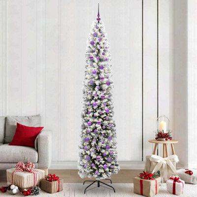 Vidaxl Artificial Christmas Tree With 300 Leds With Stand Green 240 Cm - Image 3