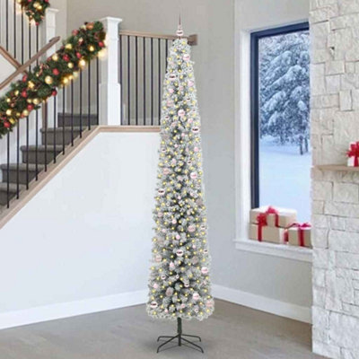Vidaxl Green Artificial Christmas Tree With 300 Leds With Stand 270 Cm