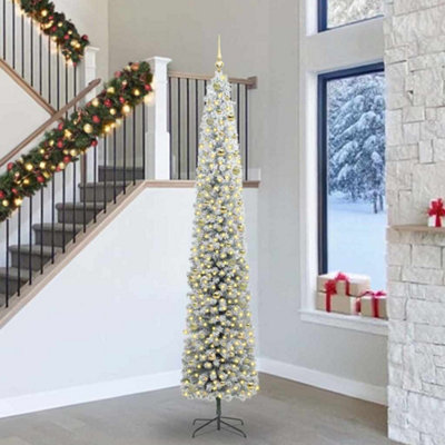Vidaxl Green Artificial Christmas Tree With 300 Leds With Stand 270 Cm